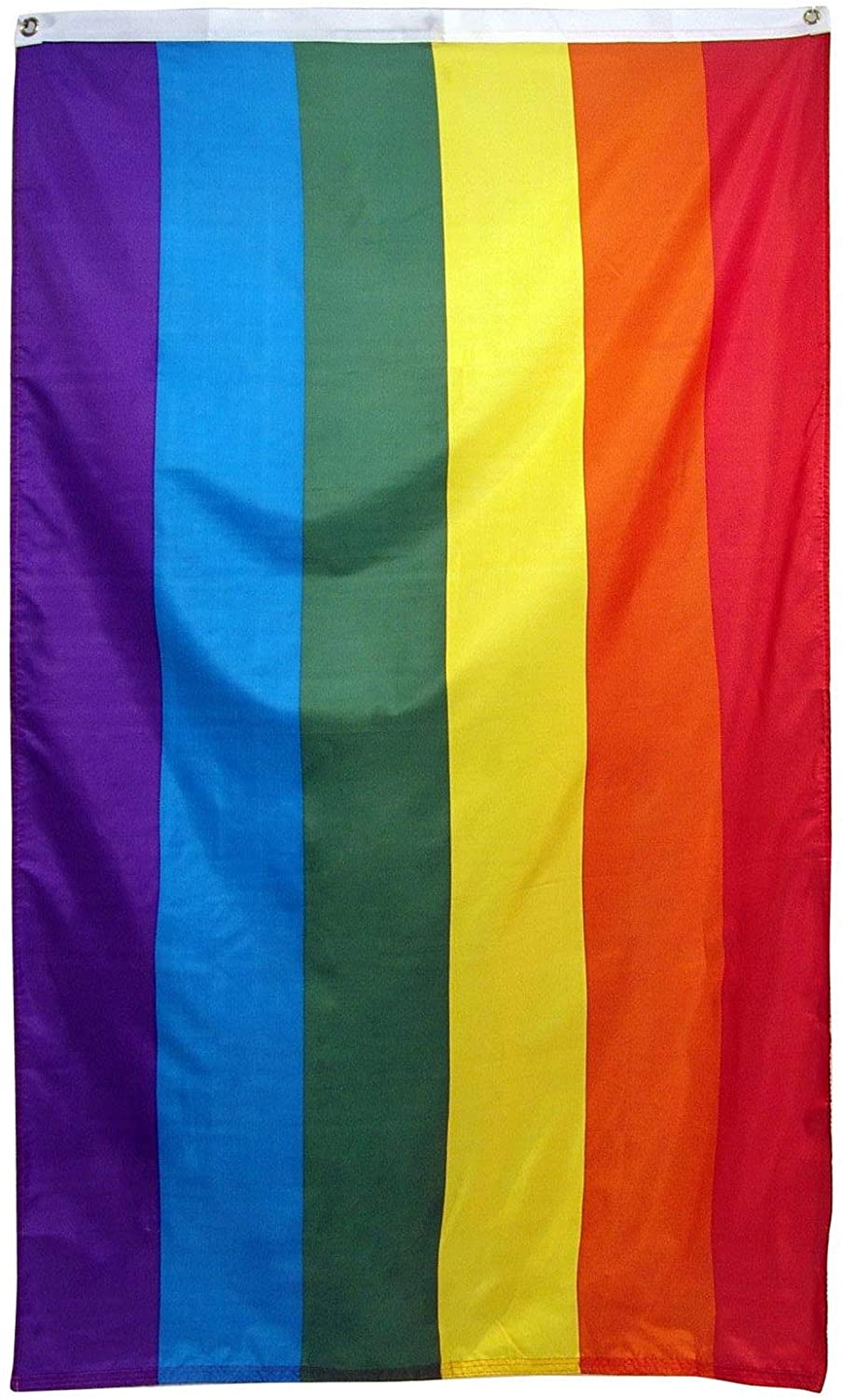 Homissor Rainbow Gay Pride Flag 3x5 Ft Lgbtq Pride Parade Banner Flags Uv Fade Resistant For
